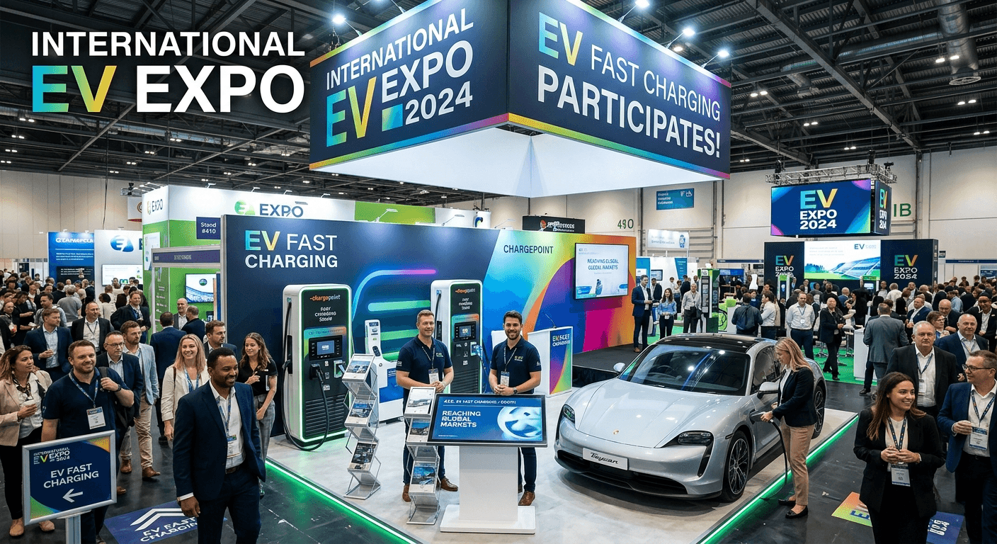 EV Fast Charging Participates in International EV Expo 2024